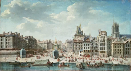 La Place de Greve, París